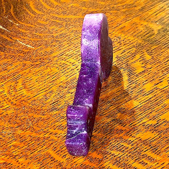 LEPIDOLITE KEY CARVED CRYSTAL CALMING BALANCE PEACE HEALING STONE NEW - Picture 5 of 7